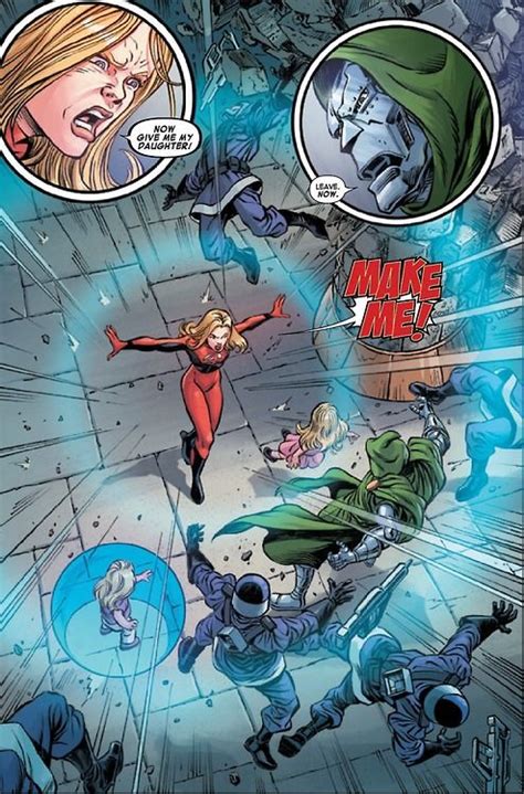 comic book artwork the invisible woman battles doctor doom invisible woman comic book