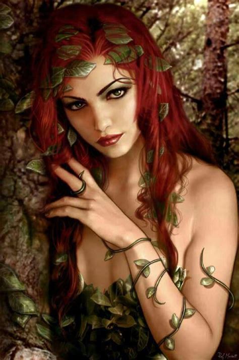 Poison Ivy 3d Fantasy Fantasy Women Fantasy Forest Fantasy Comics
