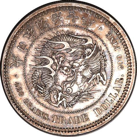 1 Trade Dollar Meiji Pattern Japan Numista