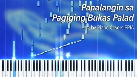 Panalangan Sa Pagiging Bukas Palad Arr By Piano Covers PPIA W Sheet Music YouTube