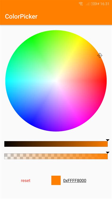Android Color Picker Groovygarry