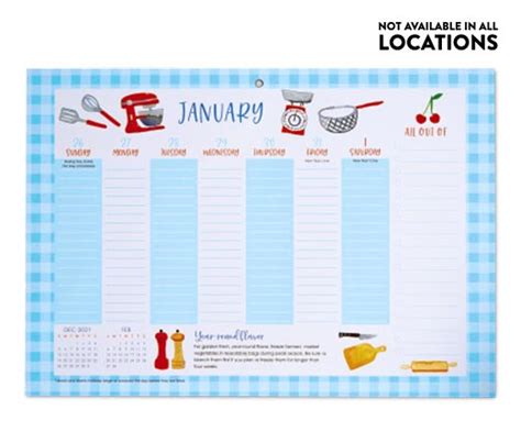 Pembrook Kitchen Calendars Are Coming To Aldi Aldi Reviewer