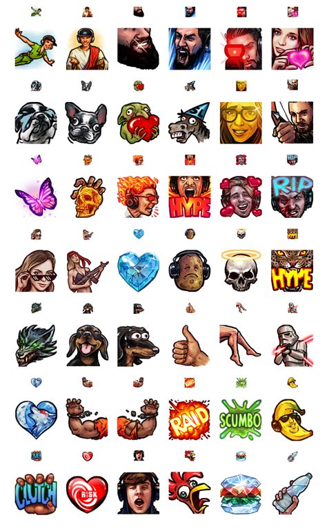 Want to find some free emotes for your twitch or mixer channel? Twitch emotes on Behance