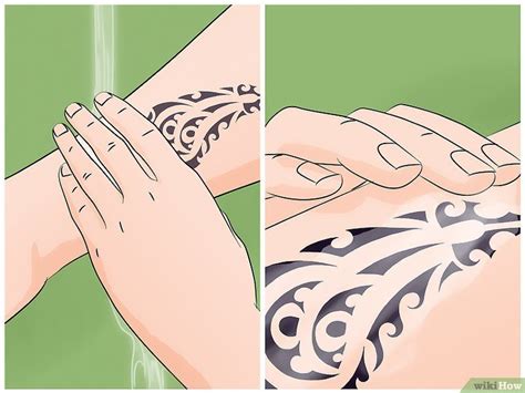 Cómo Cuidar Un Tatuaje Nuevo 12 Pasos Con Imágenes Arte Con Líneas