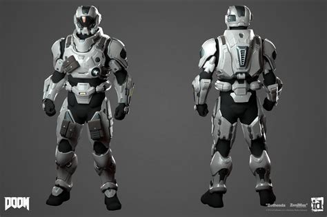 Pin By Sam On Doom Combat Armor Power Armor Futuristic Armour