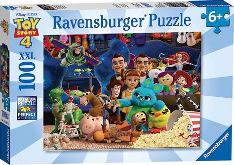 Ravensburger Puzzle 100 Pièces Xxl Toy Story 4 Disney Enfant