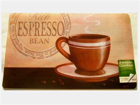 Explore more searches like coffee themed kitchen. Espresso Coffee Themed Kitchen Rug Coffee Cup Cushion Mat