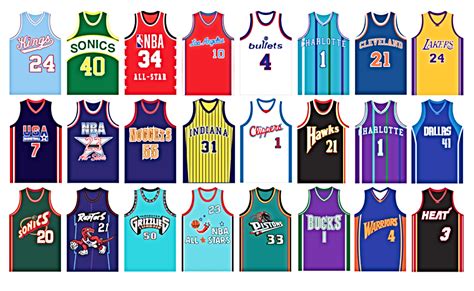 Why Nba Throwback Jerseys Are A Case Of Back To The Future These Are