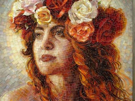 Невероятной красоты мозаика Mia Tavonatti Журнал Ярмарки Мастеров