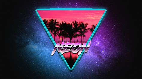 Neon Synthwave Retrowave Art Wallpapers Hd Wallpapers Id 28872