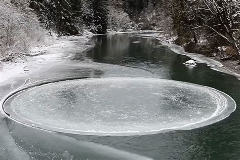 Stunning Ice Circle Is Nature At Its Most Mysterious