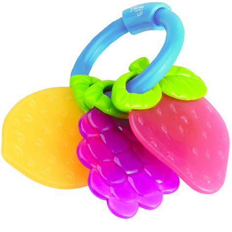 First Years Fruity Baby Infant Teether Teething Toy With Blue Ring Ebay