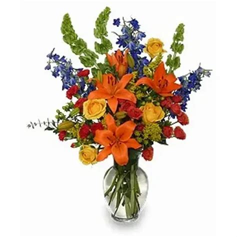 Fun Color Burst Bouquet Mebane Nc Florist Gallery Florist And Ts