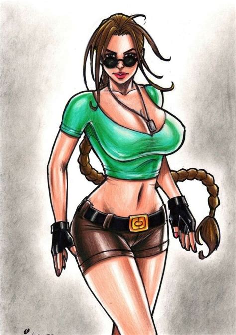 Lara Croft By Sidney Cintra For Sale Comic Art Lara Croft Lara