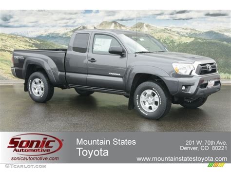 2012 Magnetic Gray Mica Toyota Tacoma V6 Trd Access Cab 4x4 60839092