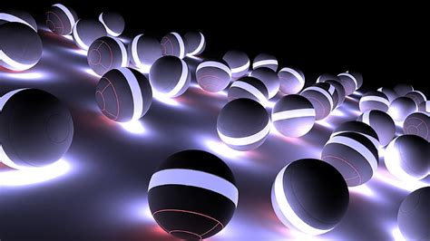 3d Esfera Luz Bola Abstracción Arte Abstracto Esferas Bolas