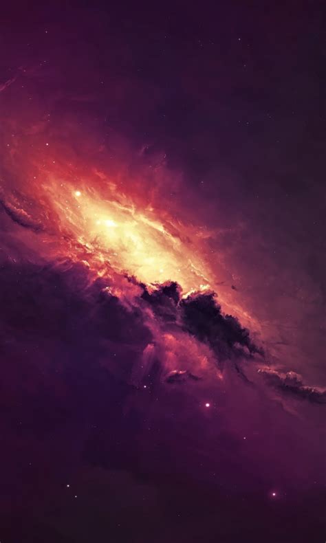 Download 480x800 Wallpaper Space Nebula Dark Clouds 4k Nokia X X2