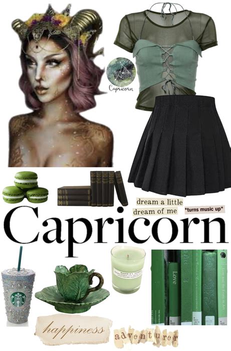 Capricorn Outfit Shoplook Astrology Zodiac Horoscope Capricorn