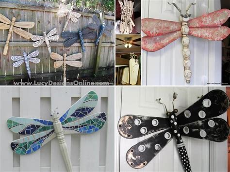 Look Table Legs And Fan Blades Made These Dragonflies