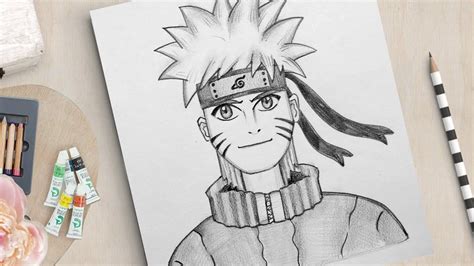 How To Draw Naruto Very Easy Naruto Drawing Easy Naruto Drawings