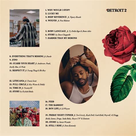 Big Sean Shares Detroit 2 Tracklist Ubetoo
