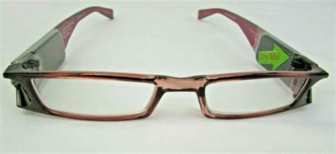 lightspecs by foster grant lady liberty lighted reading glasses 2 00 ebay