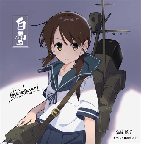 Shirayuki Kantai Collection Drawn By Kaze Hiki Danbooru