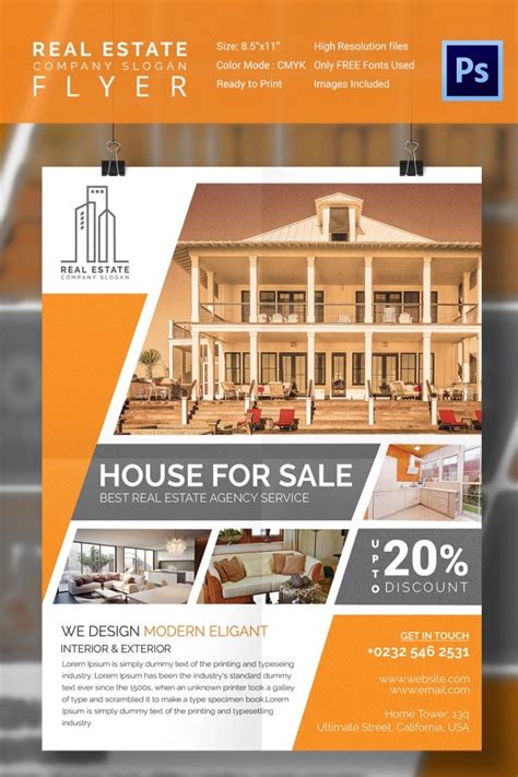 House For Sale Brochure Template
