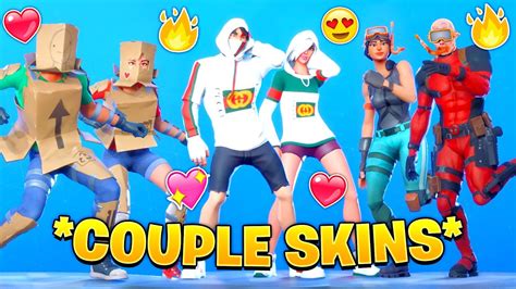 Here's a full list of all fortnite skins and other cosmetics including dances/emotes, pickaxes, gliders, wraps and more. Best Fortnite Dances With Couple Skins (Chapter 2 Season 2) - YouTube