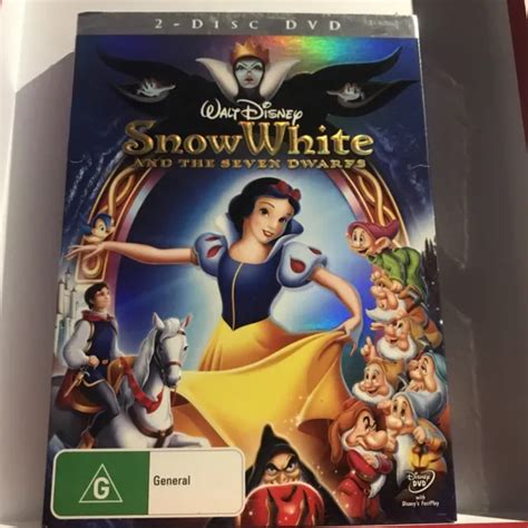 Snow White And The Seven Dwarfs Dvd Region 4 Free Domestic Post 841