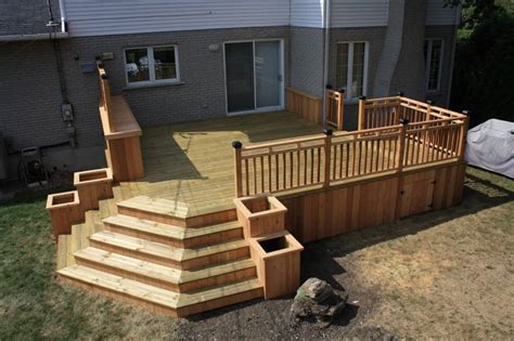 Check spelling or type a new query. Deck ideas for corner backyard | Deck landscaping, Patio ...
