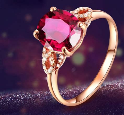 Red Ruby Ring Party Jewelry925 Jewelry Ruby Gemstone Etsy