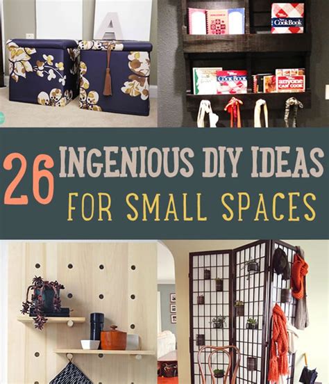 Get the 13 small room decorating tips perfect for small bedrooms for girls. 26 Ingenious DIY Ideas For Small Spaces DIY Ready