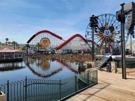‘world Of Color Fountains Resurface As Reopening Date Nears At Disney