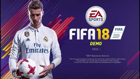 A few would be nice ones for fut 19. OFFICIAL FIFA 18 DEMO GAMEPLAY - YouTube