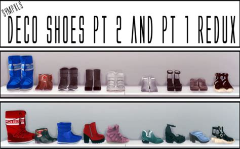 Sims 4 Shoes Clutter Cc For Sneakerheads Male Female Fandomspot