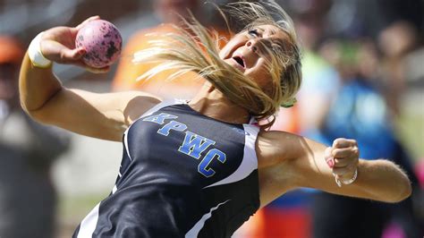 K Pwcs Phelps Sets State Record In Winning Shot Put Shot Put