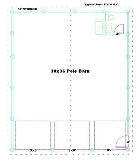 Index Of Imagesgarage Plans30x36 Pole Barn