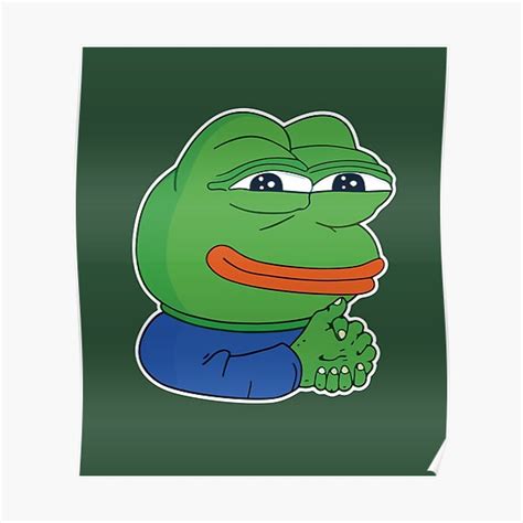 Pepe Lore Frog Meme Poster For Sale By Trendymememerch Redbubble