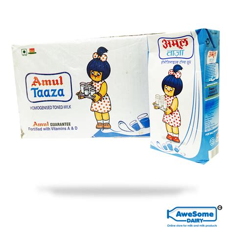 Get Amul Taaza Tetra Pack Online At Low Price Awesome Dairy