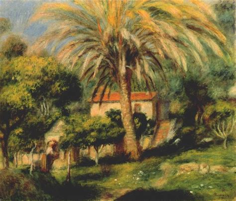 The Palm Tree 1902 Pierre Auguste Renoir