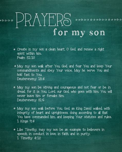 Prayers For Son Parenting Pinterest