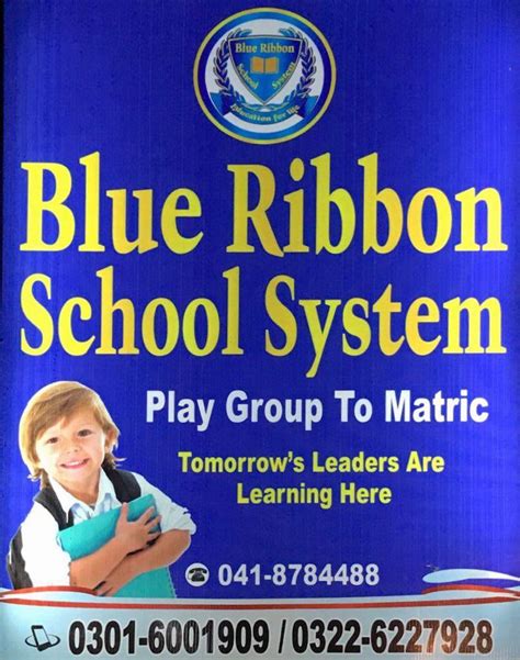 Blue Ribbon School System Posts Facebook