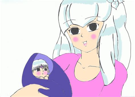 Kanna And Baby Haku Colored By Eleanor Devil On Deviantart