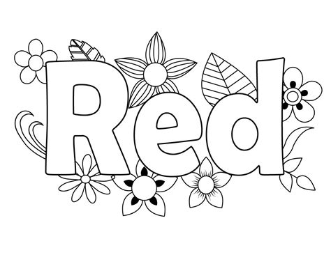 Do you like to color online? Red Coloring Pages | Fall coloring pages, Valentine ...