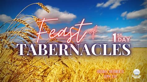 Sabbath Church Service Feast Of Tabernacles 1st Day Youtube