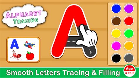 Abcd Tracing Alphabet Letter Offline Learning Apk Para Android