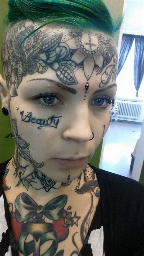 Pin By Alexander Oleynikov On Ink Girl Face Tattoo Girl Tattoos Facial Tattoos