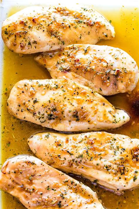 Garlic Brown Sugar Baked Chicken Breasts Grandmas Recipe