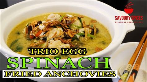 Also, they keep you full for a long time, so they make … my all time favorite way to use spinach is making fried eggs with spinach, i make this soup quite often too. Egg Trio Soup With Spinach / Light Spinach Egg Drop Soup ...